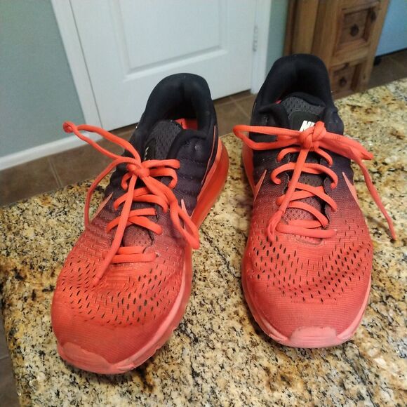 Nike Air Max 2017 Bright Crimson/Total Crimson/Black (849559-600) Men's Size 7.5 - Picture 3 of 12